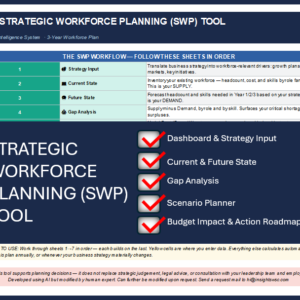Strategic Workforce Planning Tool